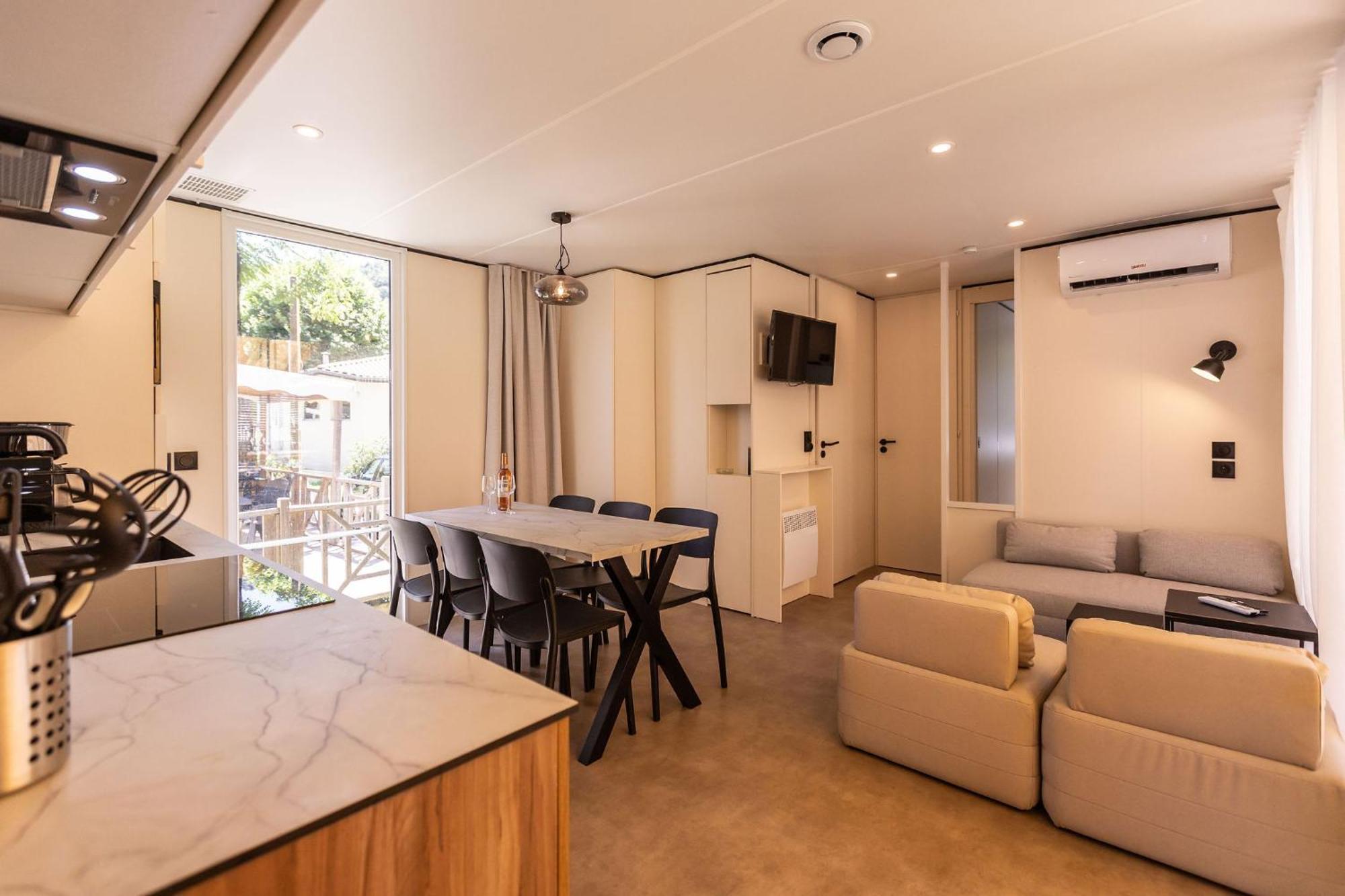 Camping Rcn La Bastide En Ardeche Sampzon Bilik gambar