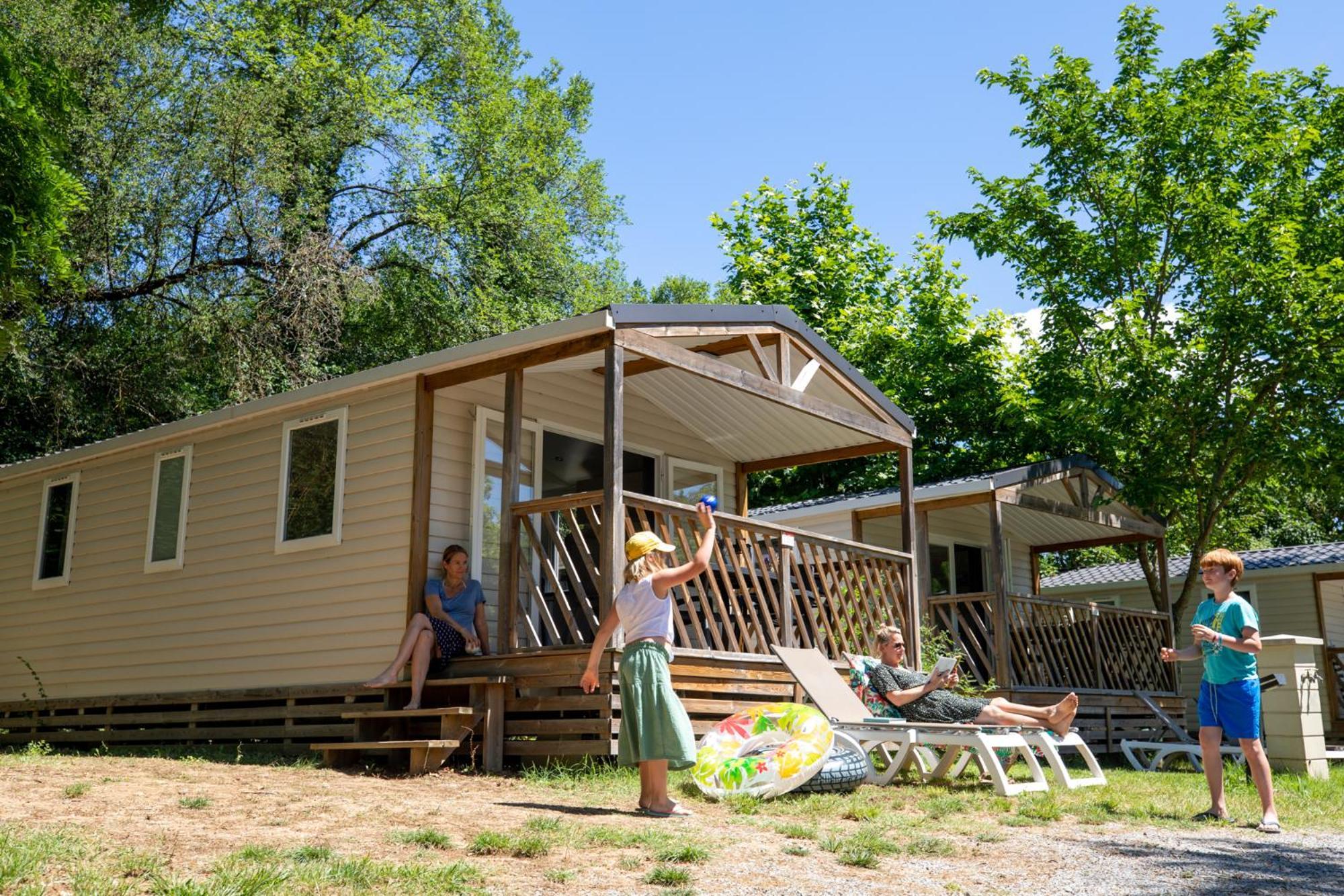 Camping Rcn La Bastide En Ardeche Sampzon Bilik gambar